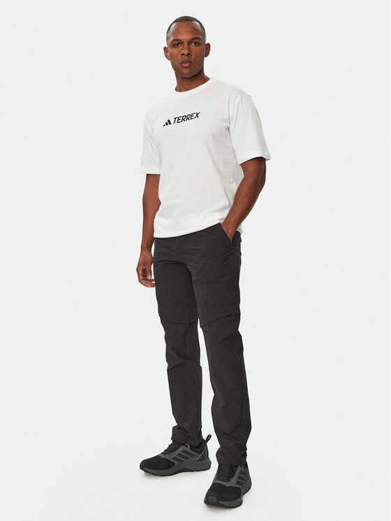 adidas adidas Футболка Terrex Classic Logo T-Shirt JF9144 Білий Regular Fit