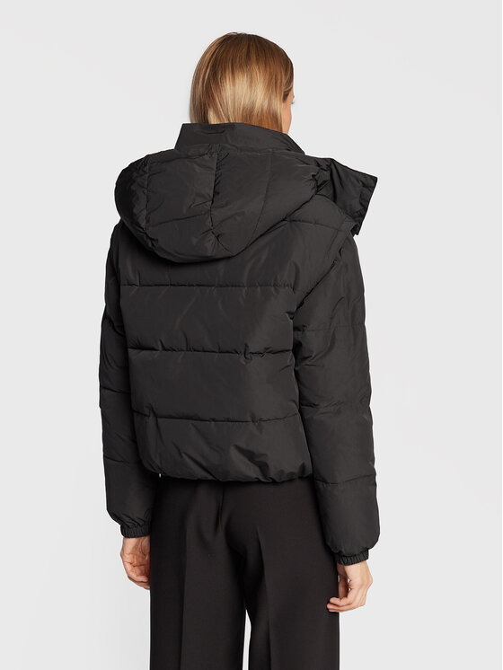 Patrizia Pepe Patrizia Pepe Зимно яке 2O0008/A150-K103 Черен Regular Fit