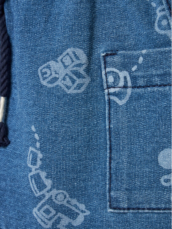 United Colors Of Benetton United Colors Of Benetton Pantaloni scurți de blugi 48AEAF004 Bleumarin Regular Fit