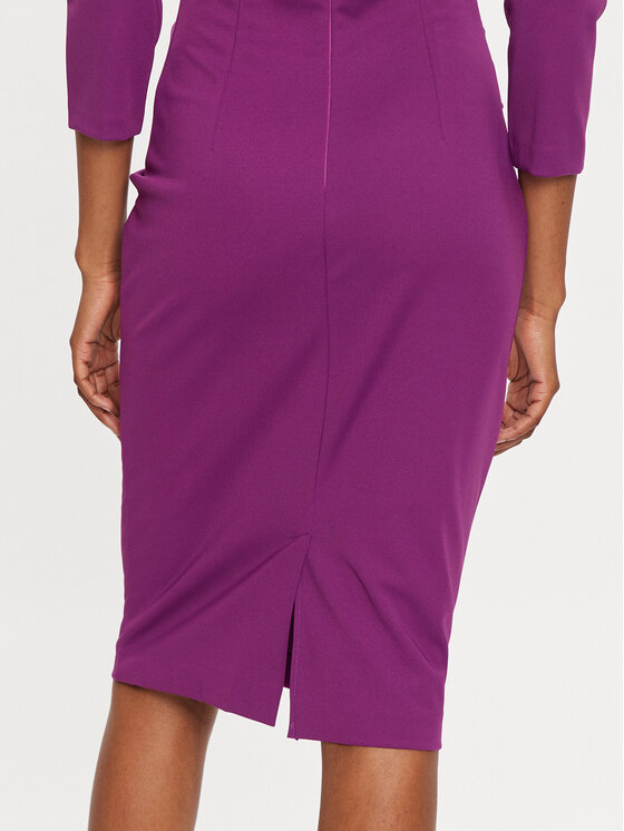 Rinascimento Rinascimento Kokteiļkleita CFC0121014003 Violets Regular Fit