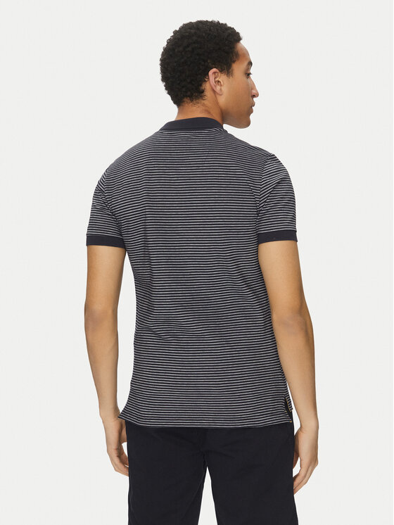 Geox Geox Polo marškinėliai M5510N T3250 F4148 Tamsiai mėlyna Regular Fit