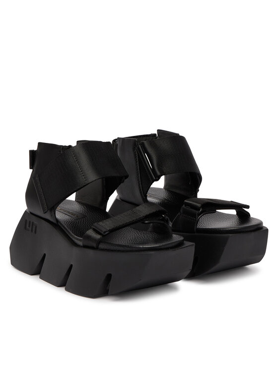 United Nude United Nude Sandały Bull Run 108980116 Czarny
