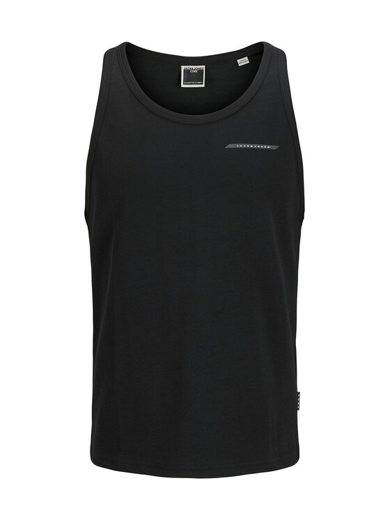 Jack & Jones Jack & Jones Tank top Fusion 12276614 Černá Regular Fit