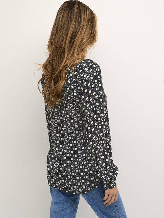 Kaffe Kaffe Bluza Nilia 10507377 Črna Regular Fit