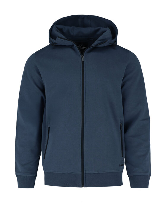Volcano Volcano Bluza B-WOLF Niebieski Regular Fit
