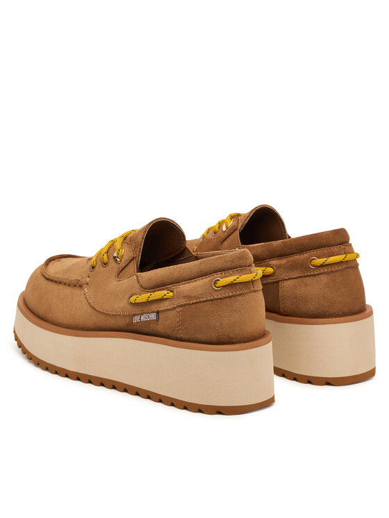 LOVE MOSCHINO LOVE MOSCHINO Nizki čevlji JA10036I1PJAW210 Rjava