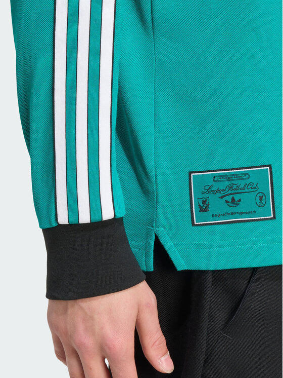adidas adidas Polo 158321 Zielony Regular Fit