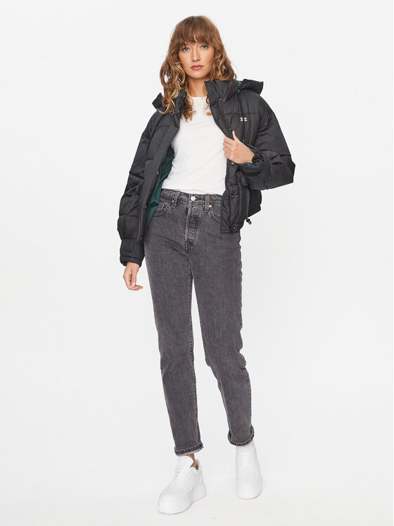 Levi's® Levi's® Télikabát Baby Trapeze A5896-0002 Fekete Regular Fit