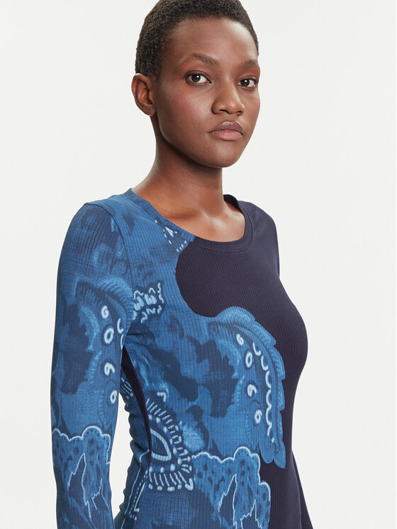 Desigual Desigual Hétköznapi ruha Limbani 25WWVK31 Sötétkék Slim Fit