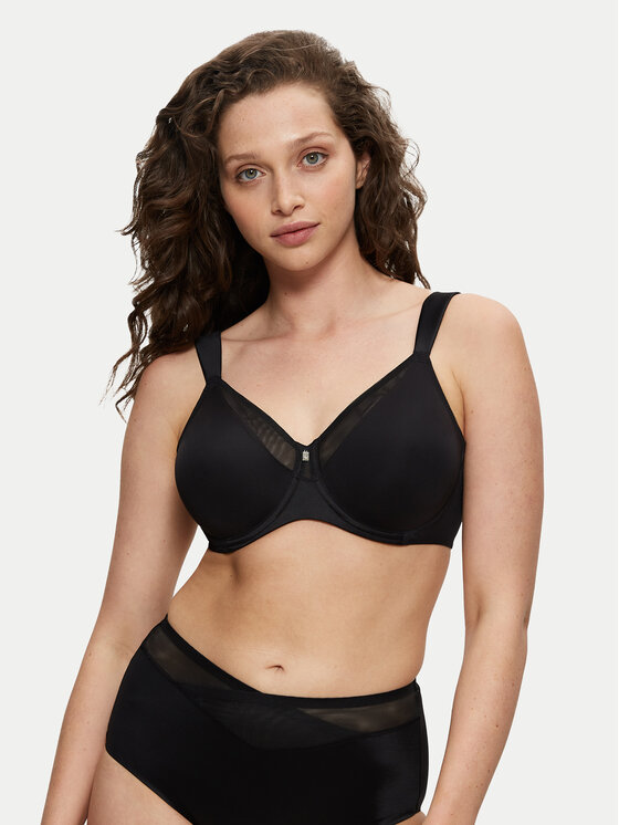 Melltartó alsó huzallal Triumph, Méret: 70D, Fekete, True Shape Sensation 10186010