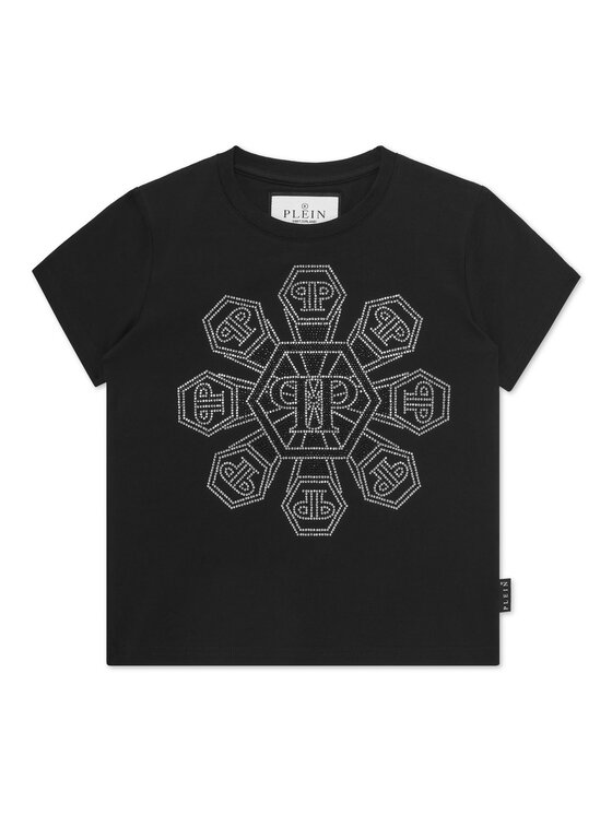 PHILIPP PLEIN PHILIPP PLEIN T-Shirt 19965 Czarny Regular Fit