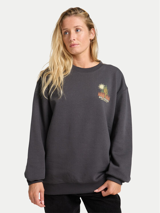 Billabong Billabong Džemperis Desert Break EBJSF00189 Pilka Loose Fit
