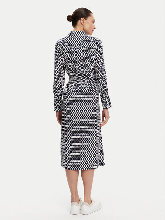 Olsen Olsen Rochie tip cămașă 13001803 Bleumarin Regular Fit