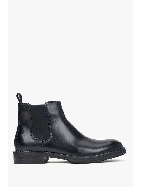 Estro Estro Μποτάκια με λάστιχο ER00116138 Μαύρο