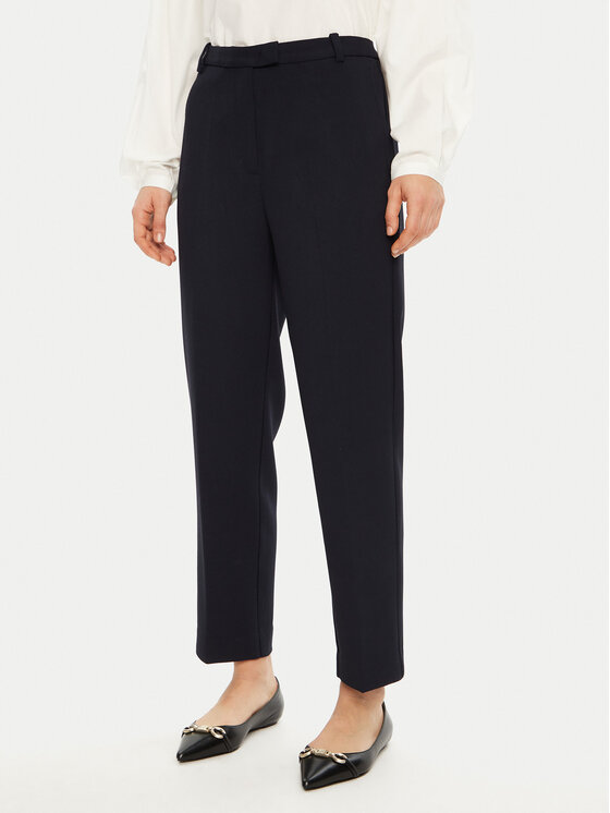 Tommy Hilfiger Tommy Hilfiger Pantaloni chino WW0WW44090 Bleumarin Regular Fit