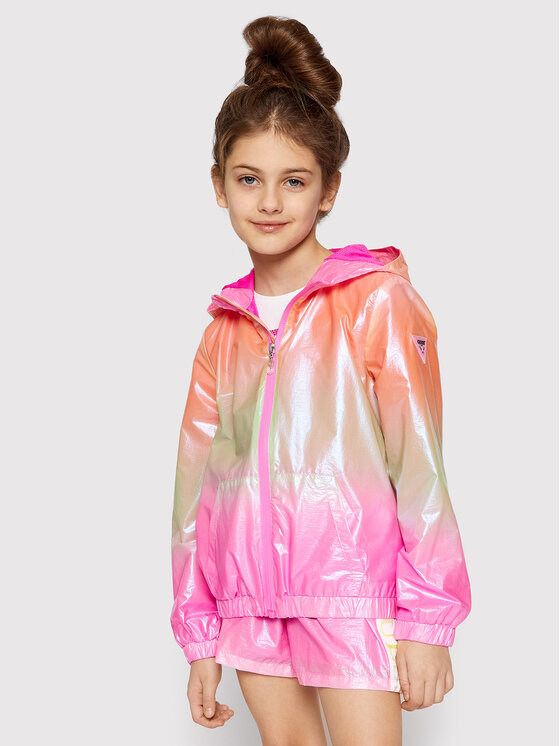 Guess Guess Prehodna jakna J2RL02 WEER0 Pisana Regular Fit