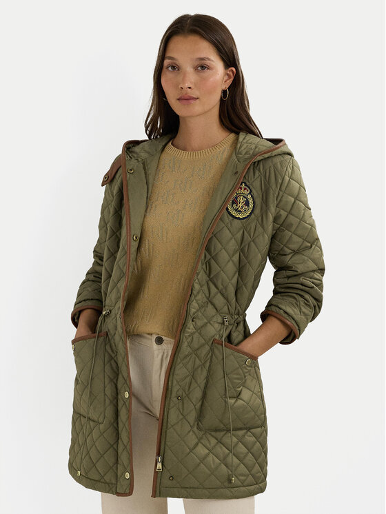 Lauren Ralph Lauren Geacă 297951264002 Verde Straight Fit
