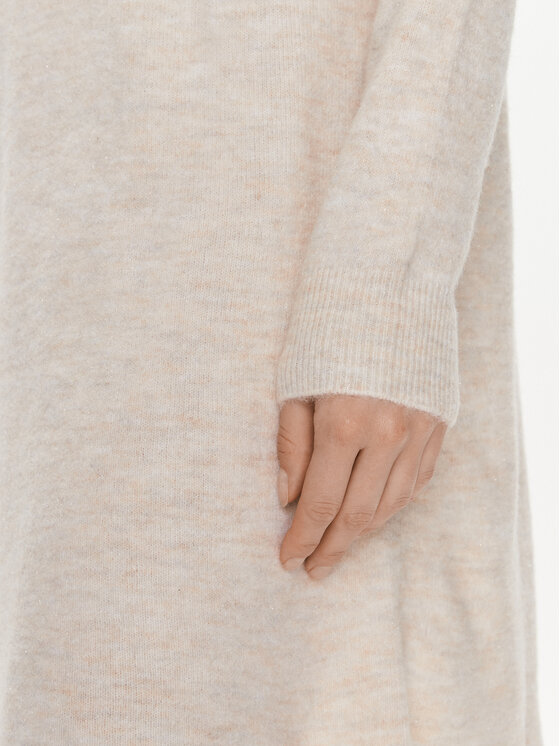 Liu Jo Liu Jo Vestito di maglia 5F3036 MA08O Beige Regular Fit