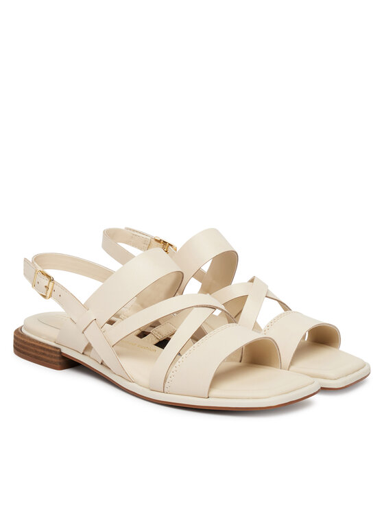 Clarks Clarks Sandały Ariany Strap 26186578 Écru