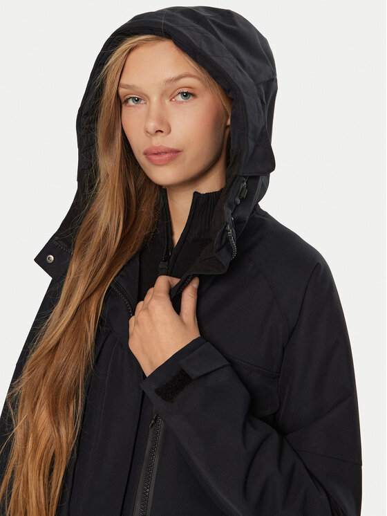 Colourwear Colourwear Slēpošanas jaka Gritty Parka W 7010316 Melns Regular Fit