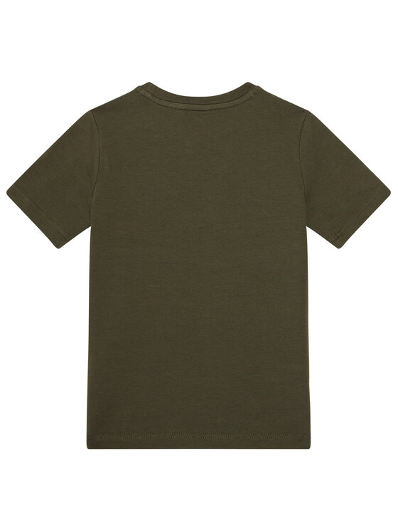 T-shirt J25G99 M Verde Slim Fit