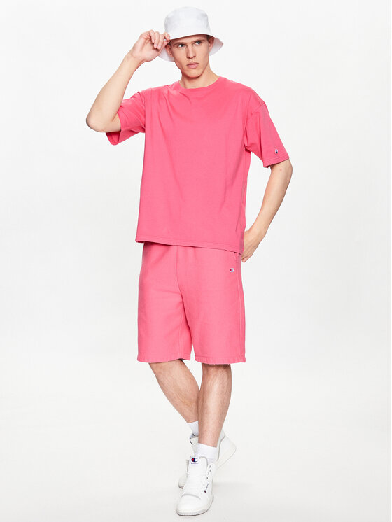 Champion Champion Спортивні шорти 218650 Рожевий Regular Fit