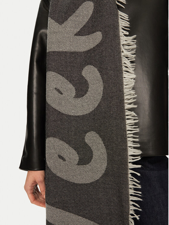 Weekend Max Mara Weekend Max Mara Šál Flores 2515541064600 Černá