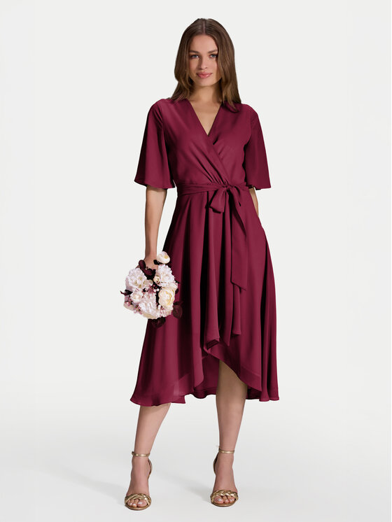 Swing Swing Kokteilikleit 5AI10200 Bordoopunane Regular Fit