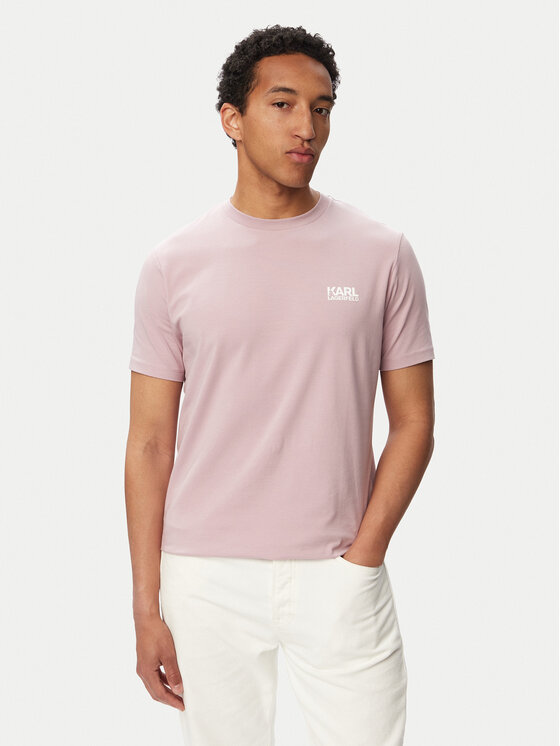 KARL LAGERFELD Tricou 755781 563235 Roz Regular Fit