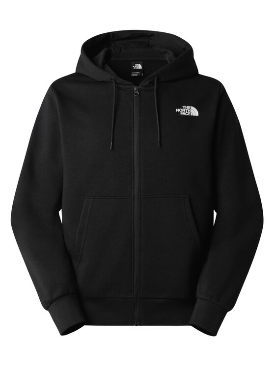 The North Face The North Face Bluza Simple Dome Light Regular Full Zip Hoodie Czarny Regular Fit