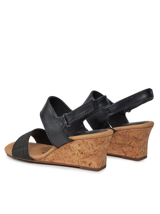 Clarks Clarks Sandales Kyarra Faye 26171237 Melns