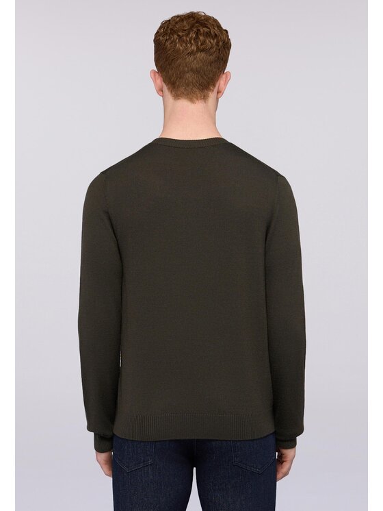 Trussardi Trussardi Cardigan M0348000036N035 Verde Regular Fit