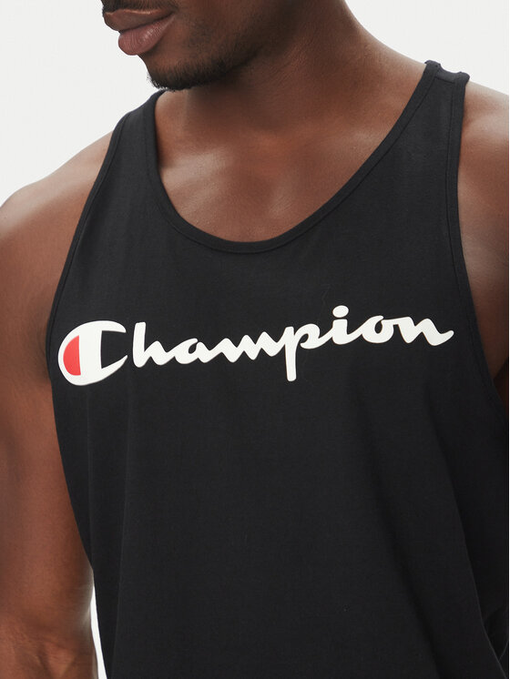 Champion Champion Мъжки топ 220780 Черен Standard Fit