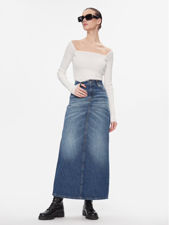 MAX&Co. MAX&Co. Majica Tolone Bijela Slim Fit