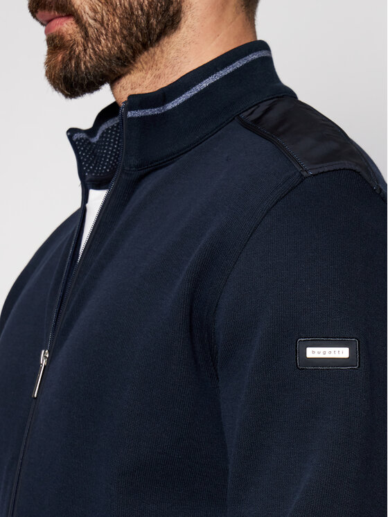 Felpa 8700 75120 Blu scuro Regular Fit