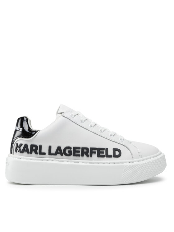 Sneakers KARL LAGERFELD KL62210 White Lthr w/Black