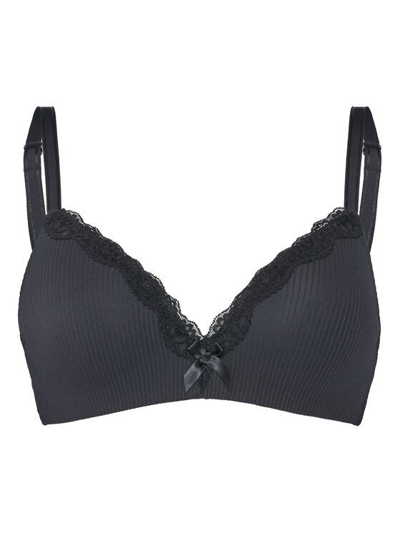 Hunkemöller Hunkemöller Krūšturis bez stīpiņām Lola 196413 Melns
