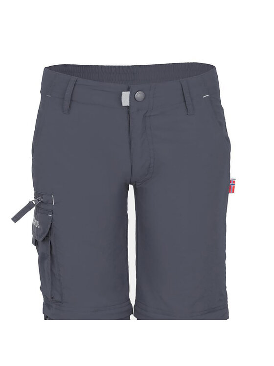 Trollkids Trollkids Spodnie outdoor 211-602 Szary Regular Fit