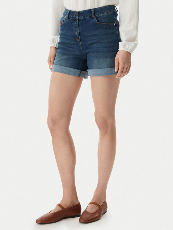 Morgan Morgan Jeansshorts 241-SHAKU Blau Regular Fit