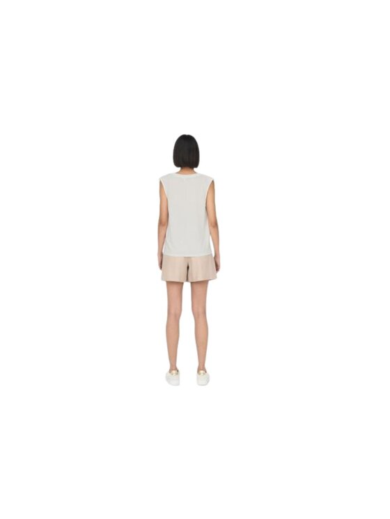 ONLY ONLY Top onlfree life sl modal satin Bianco Regular Fit