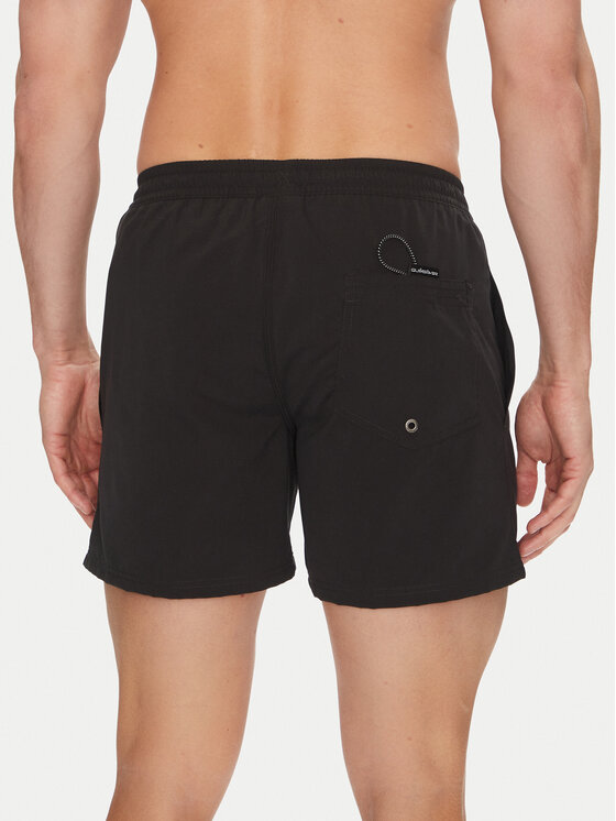Quiksilver Quiksilver Plavecké šortky Everyday Solid Volley EQYJV04120 Čierna Regular Fit