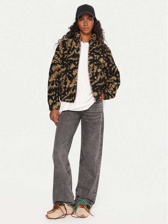 Roxy Roxy Flis Boundless Spirit ERJPF03220 Črna Regular Fit