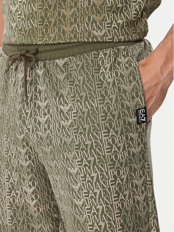 EA7 Emporio Armani EA7 Emporio Armani Donji dio trenerke 7M002207 AF12660 F7011 Zelena Regular Fit