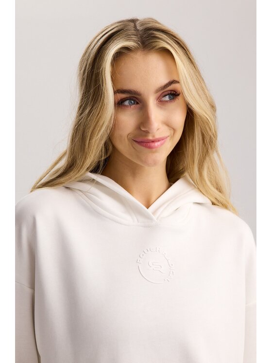 ROUGH RADICAL ROUGH RADICAL Bluza COTTON ACTIVE HOODIE WOMEN Écru Regular Fit