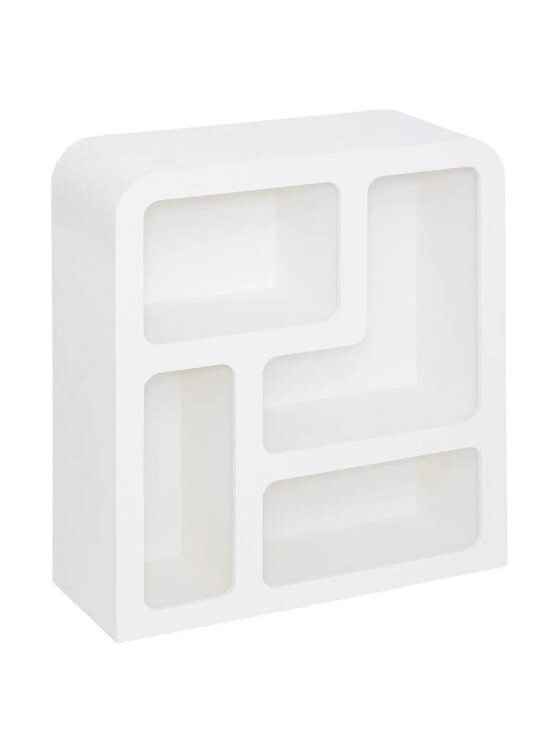MIAhome MIAhome Półka Regał MDF biała Solana 75x30 cm Biały
