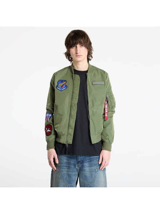 Kurtka bomber, rozmiar 2XL, Zielony, 156129
