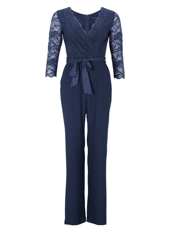 Swing Swing Kombinezon 3AE00300 Granatowy Regular Fit