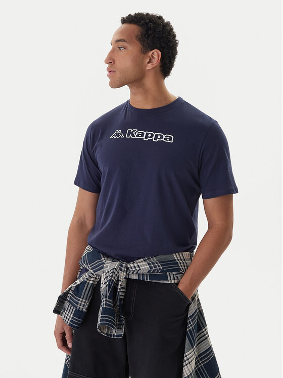 Kappa Kappa T-Shirt Feddu 311H7HW Granatowy Regular Fit