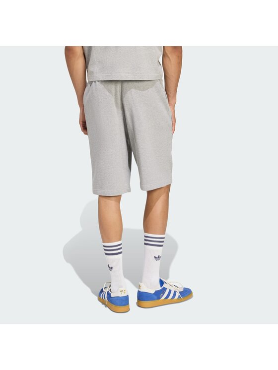 adidas adidas Спортни шорти Essentials Trefoil JW8624 Сив Regular Fit