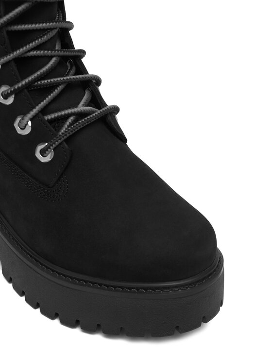 Timberland Timberland Pohodni čevlji Stone Street 6In Wp TB1A5RH50151 Črna